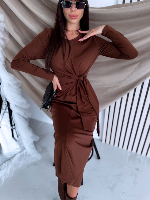 Suknelė "GREECE 24223" - CHOCO